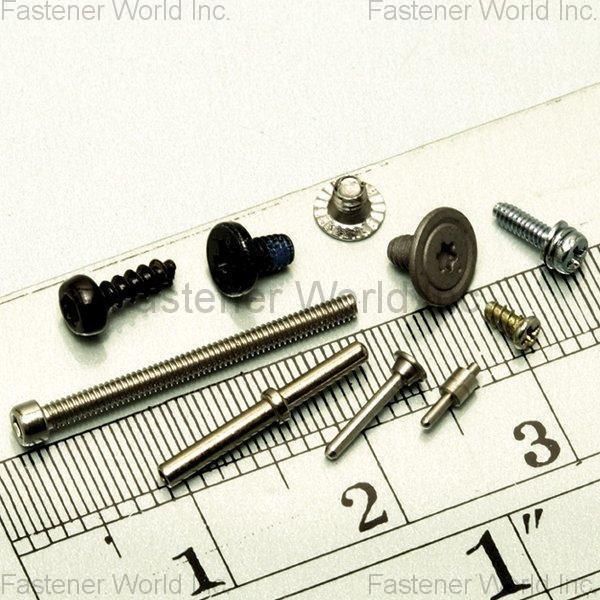 CHU WU INDUSTRIAL CO., LTD.  , Micro Screws, electronic screw, micro part , Miniature Precision Screws