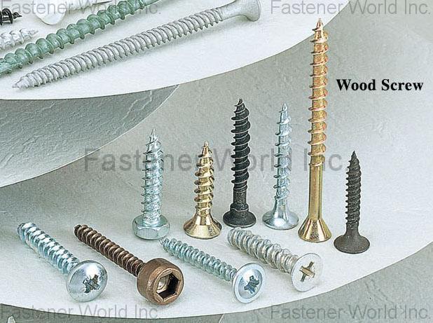 ALEX SCREW INDUSTRIAL CO., LTD.  , Wood Screws , Wood Screws
