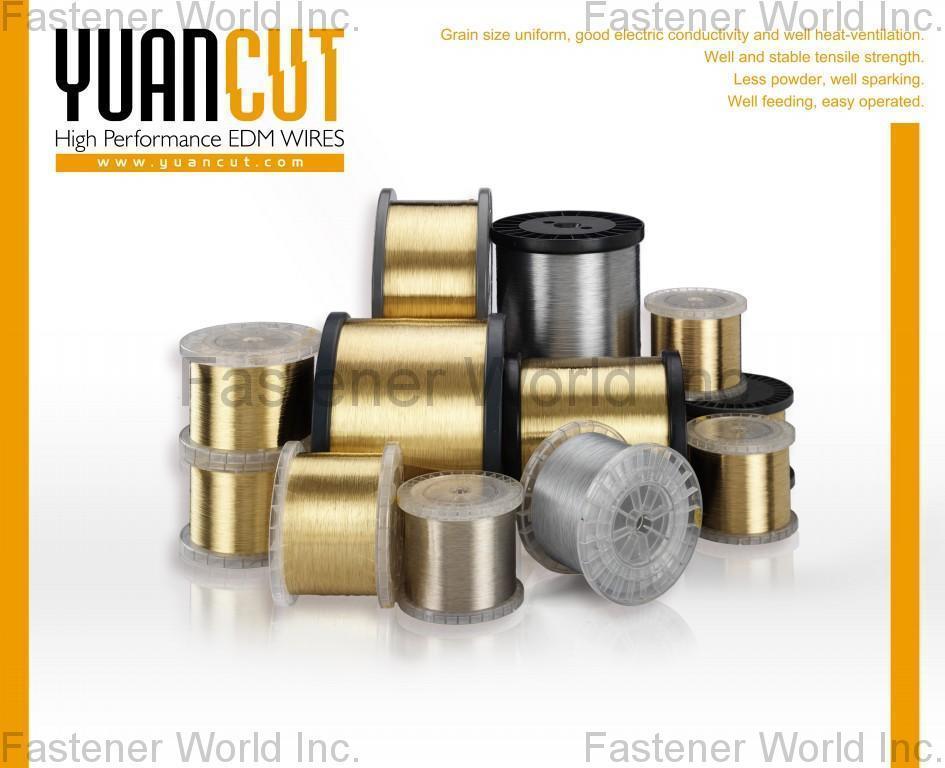 YUANG HSIAN METAL INDUSTRIAL CORP. (YHM) , EDM wire , Electrode Heads, Parts And Accessories For Edms