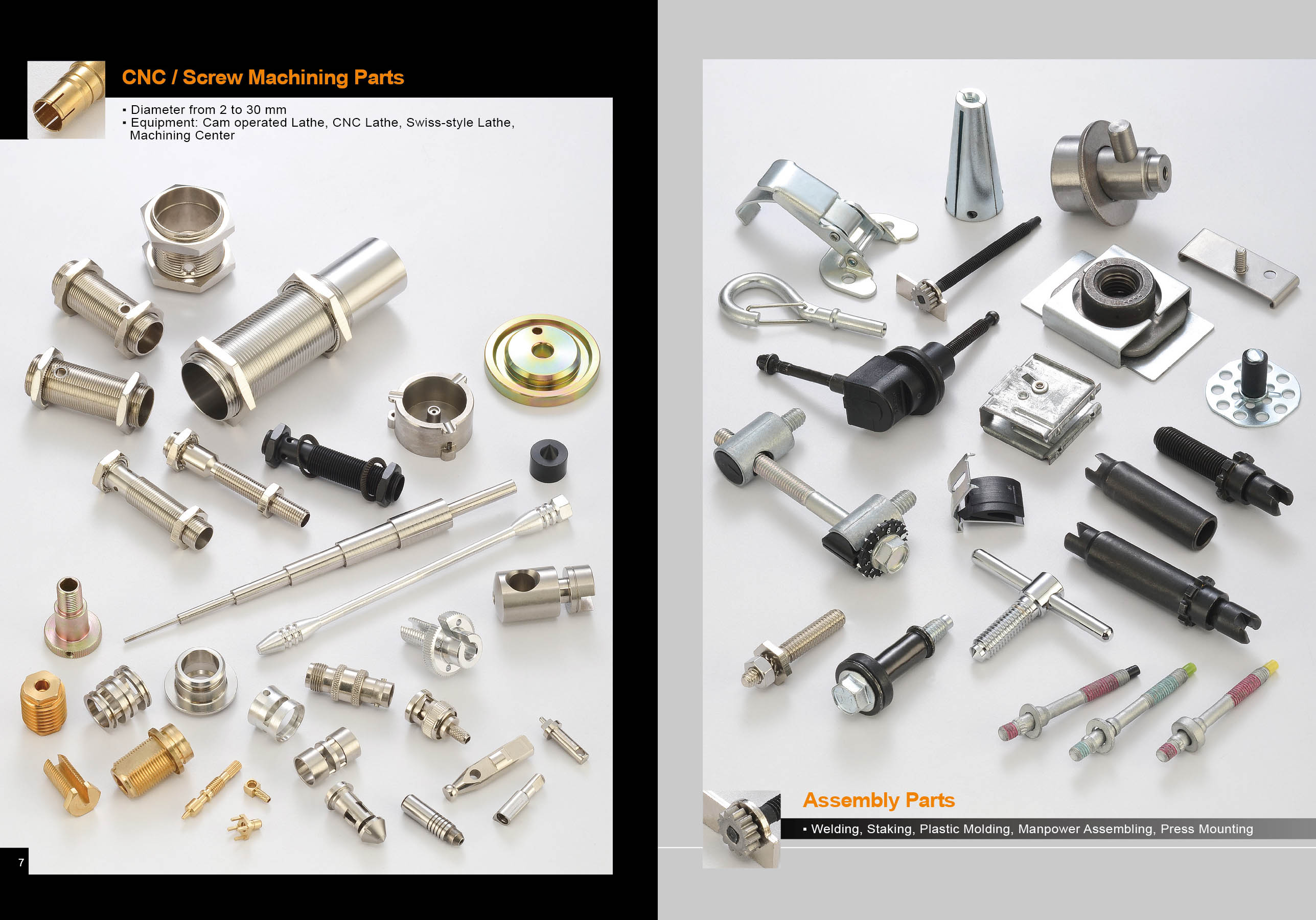 GOFAST CO., LTD.  , CNC Parts & Assembly Parts , CNC parts, CNC lathe