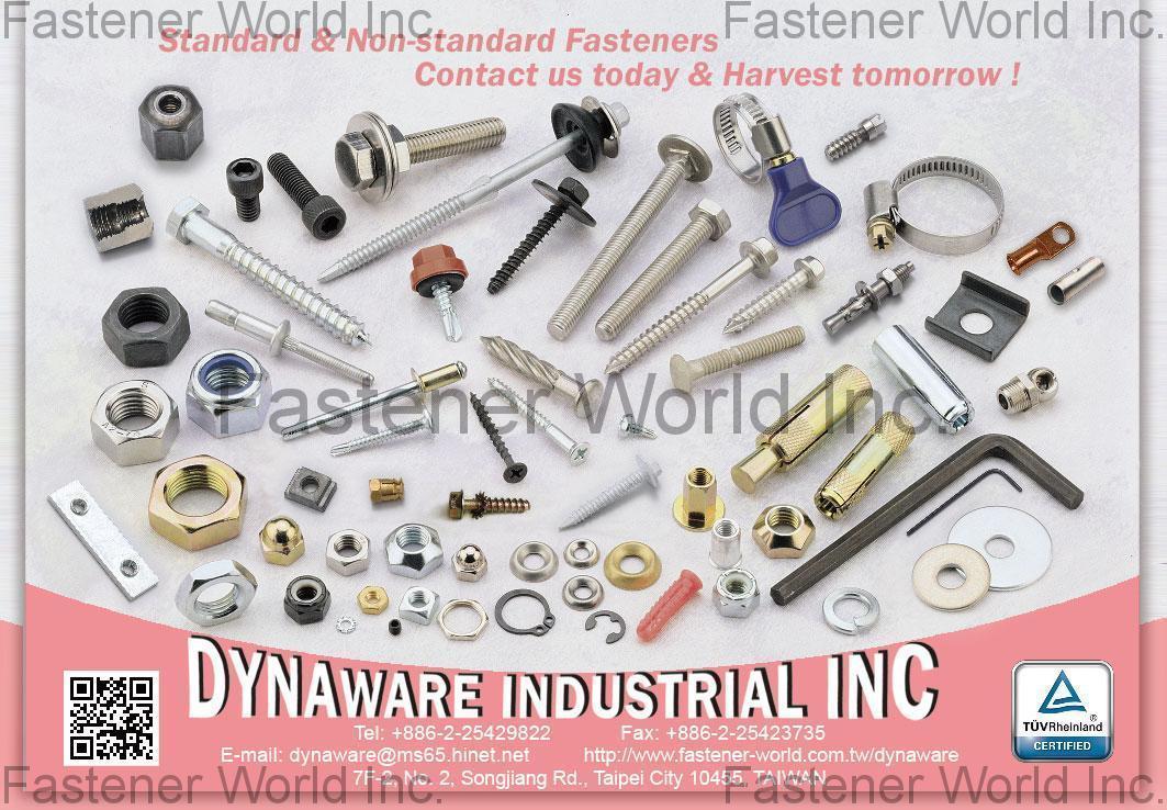 DYNAWARE INDUSTRIAL INC. , Standard & Non-standard Fasteners , All Kinds of Screws