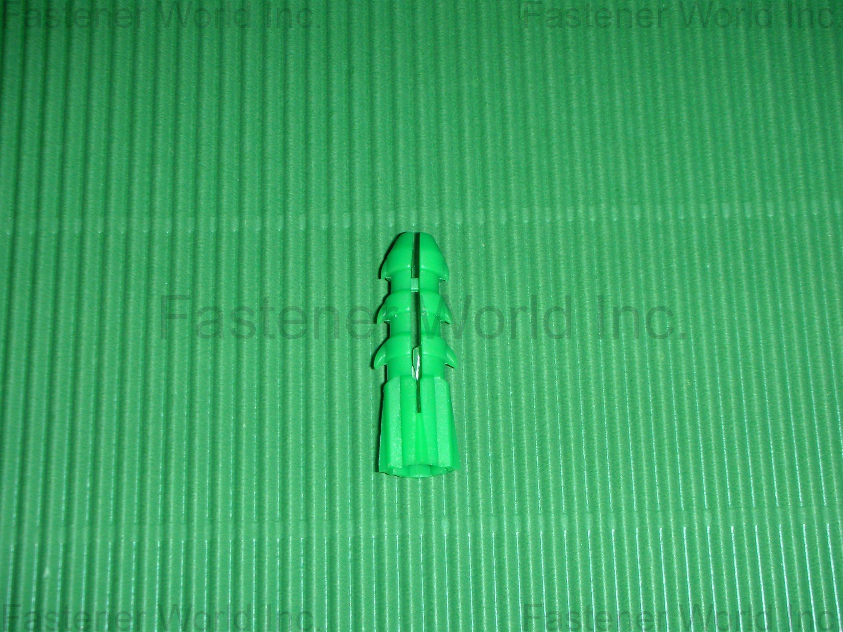 MAXTOOL INDUSTRIAL CO., LTD. , plastic screw anchor(A114) , Screw Anchors