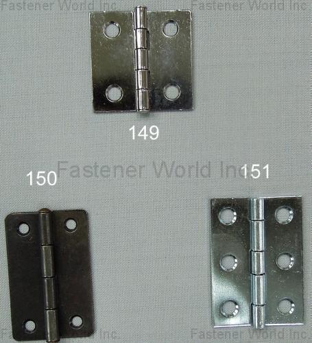 金才寶五金有限公司 , 151 CABINET HINGE steel 2” x 1-1/2” thickness 1mm ZP