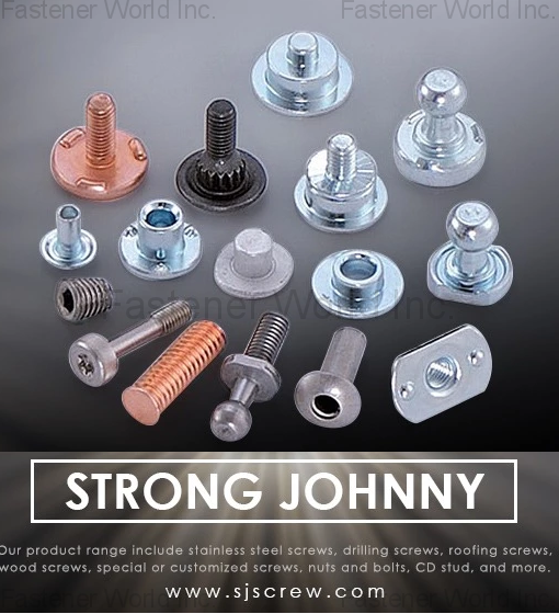 Strong Johnny International Co., Ltd , OEM fastener cold forged screw ball stud clinch stud automotive screw 