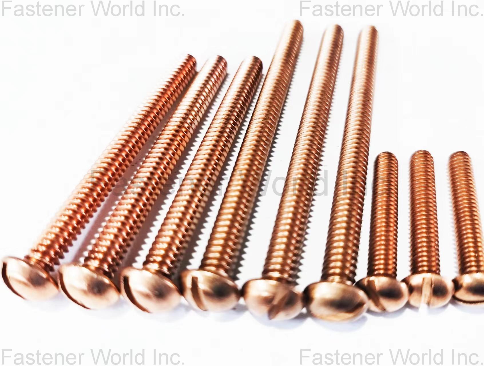 Chongqing Yushung Non-Ferrous Metals Co., Ltd. , Silicon Bronze Slotted Round Head Machine Screw