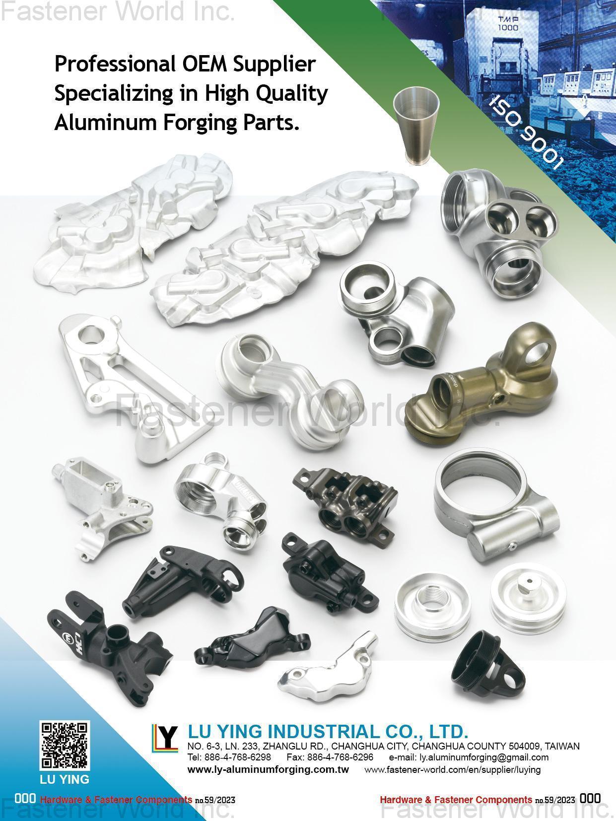 LU YING INDUSTRIAL CO., LTD. , aluminum alloy forging