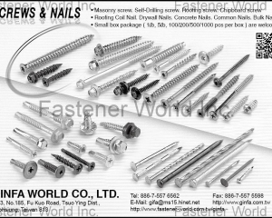 STEEL NAILS(GINFA WORLD CO., LTD. )