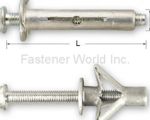 NO.101A ALUMINUM HOLLOW WALL ANCHOR(HWALLY PRODUCTS CO., LTD. )