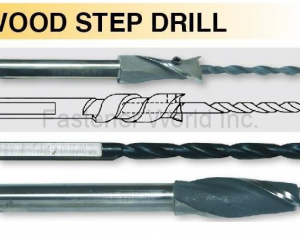 NO.9064 WOOD STEP DRILL(HWALLY PRODUCTS CO., LTD. )