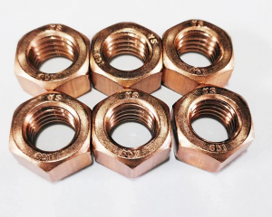 Silicon bronze finished hex nuts (Chongqing Yushung Non-Ferrous Metals Co., Ltd.)
