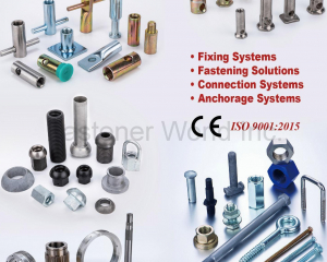 Fixing Systems, Fastening Solutions, Connection Systems, Anchorage Systems(JINGLE-TECH FASTENERS CO., LTD.)
