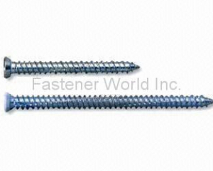 NO.709 CONCRETE SCREW(HWALLY PRODUCTS CO., LTD. )