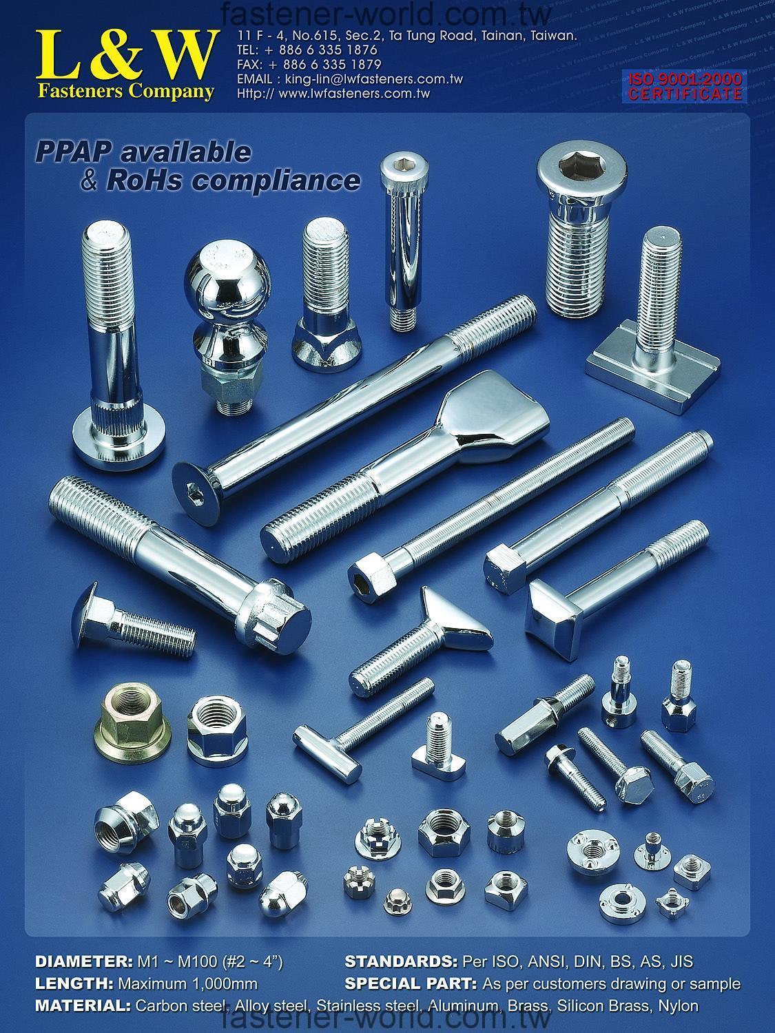 L & W FASTENERS COMPANY / 金大鼎企業有限公司