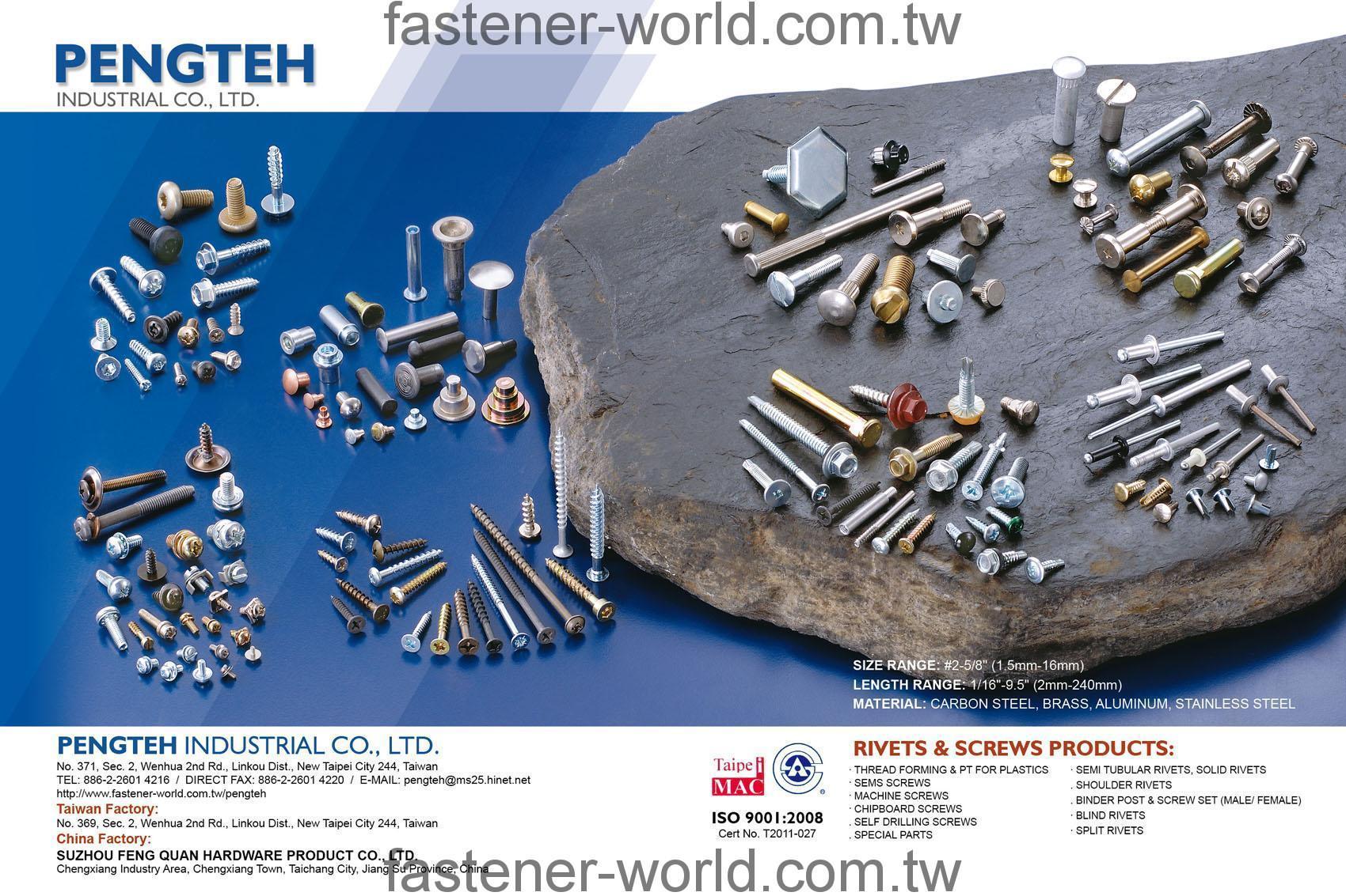 PENGTEH INDUSTRIAL CO., LTD.  Online Catalogues