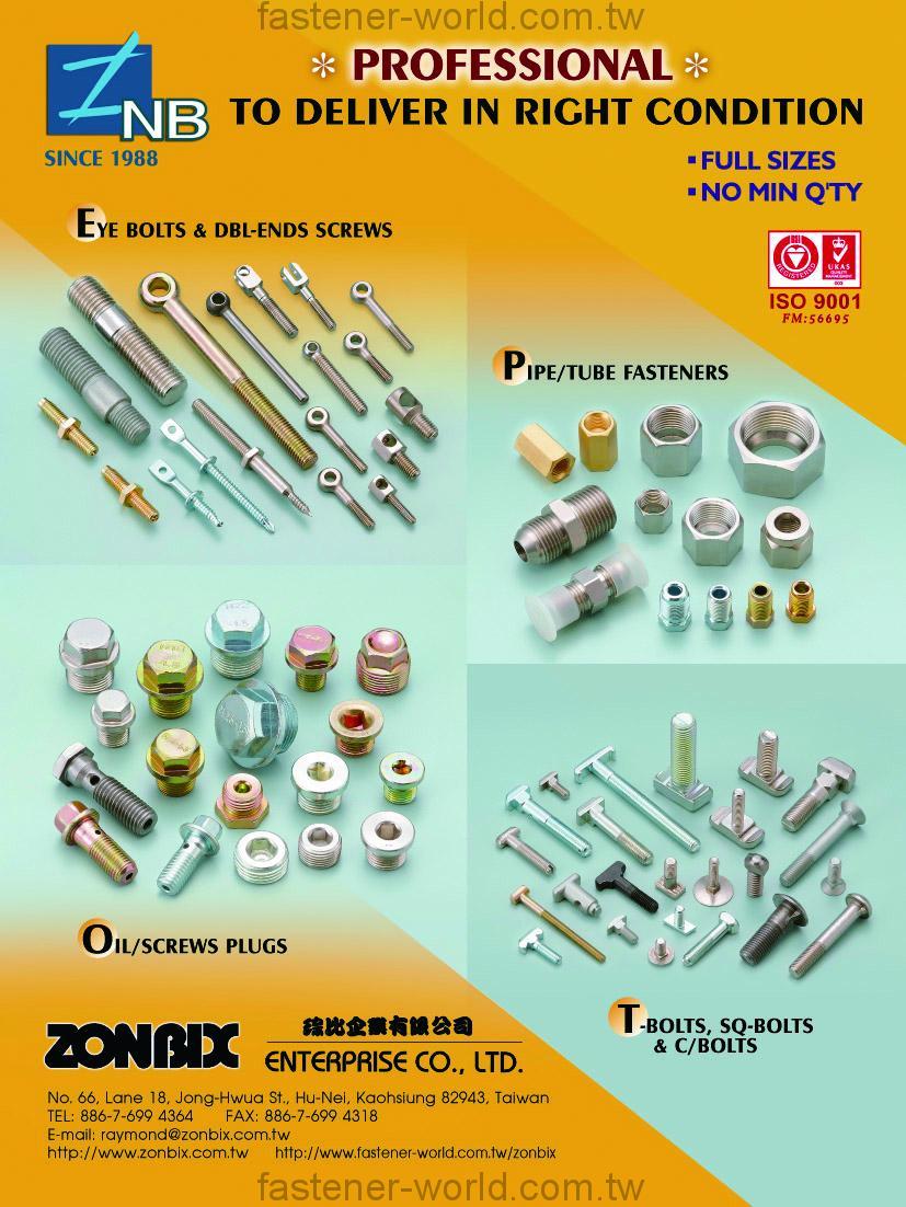 ZONBIX ENTERPRISE CO., LTD.  Online Catalogues