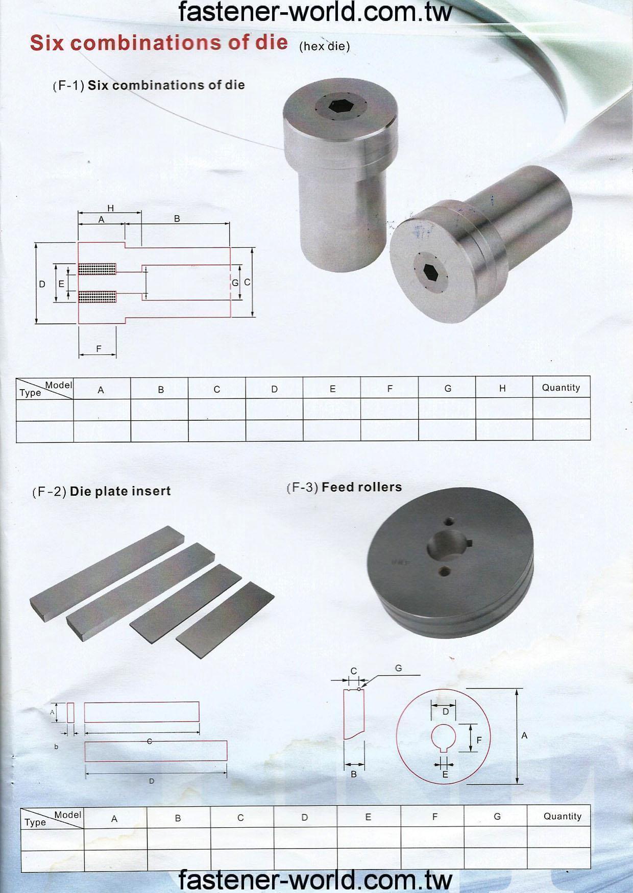 E-FONG DIE MANUFACTURE CO., LTD. Online Catalogues