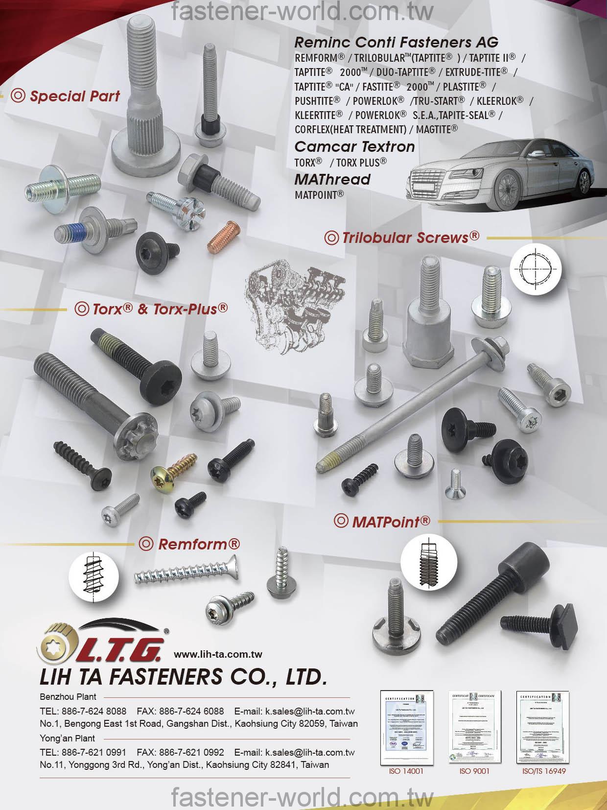 LIH TA FASTENERS CO., LTD.  Online Catalogues