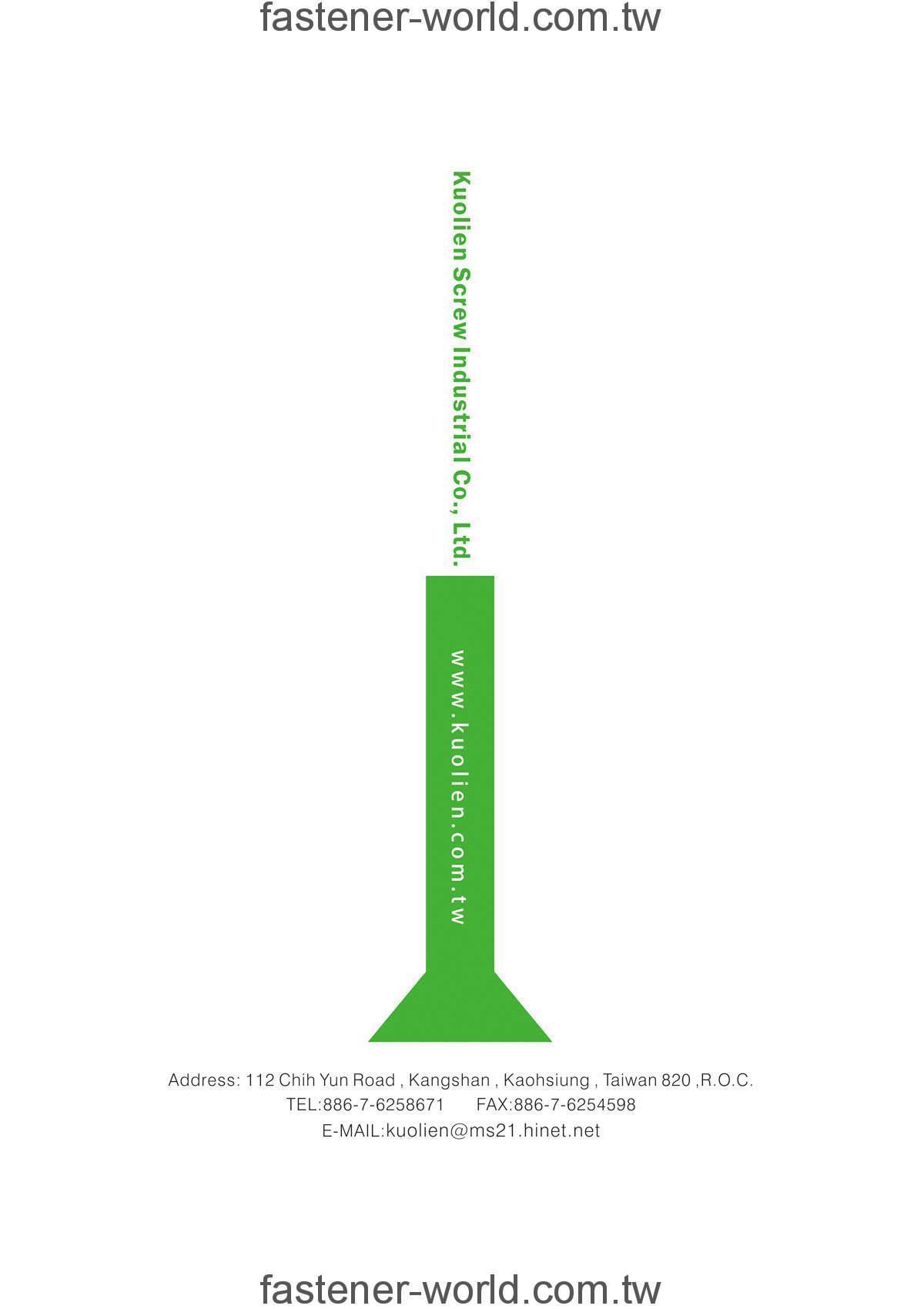 KUOLIEN SCREW INDUSTRIAL CO., LTD. Online Catalogues