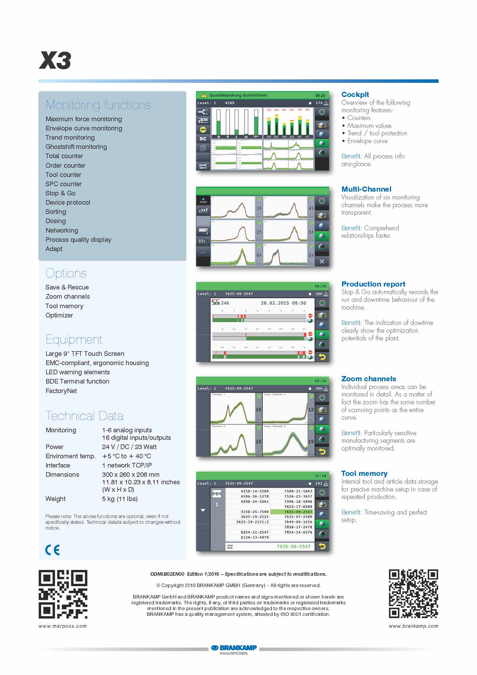 MARPOSS COMPANY LIMITED Online Catalogues