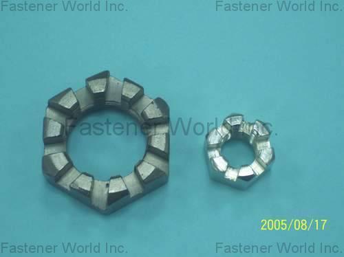 SHIH HSANG YWA INDUSTRIAL CO., LTD.  , HEX (HVY) SLOTTED NUT  , Hexagon Nuts