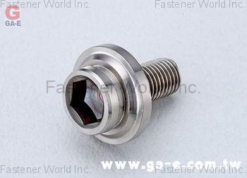 GA-E Industrial Precision Co., Ltd. , Titanium Alloy Crank Bolt , Titanium Screws