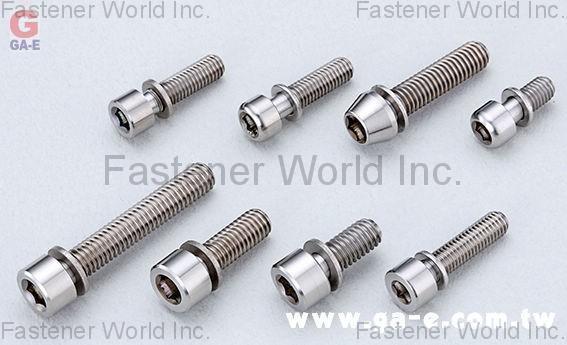 GA-E Industrial Precision Co., Ltd. ,  Titanium Alloy Screws & Washers Assembled (SEMS) Screw Mold , Titanium Screws