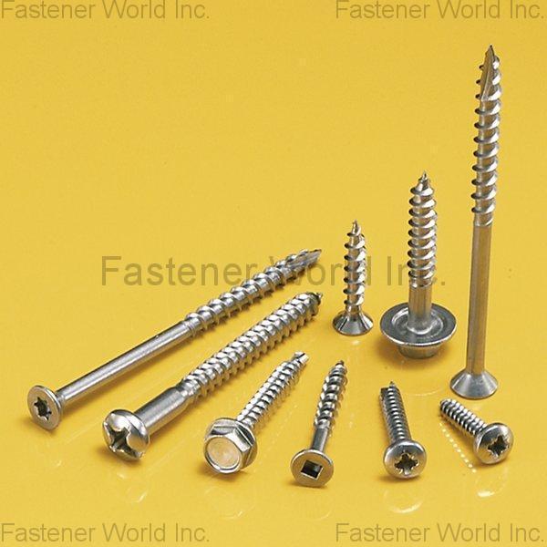 CHAN CHIN C. ENTERPRISE CO., LTD.  , STAINLESS STEEL SCREWS , Stainless Steel Screws