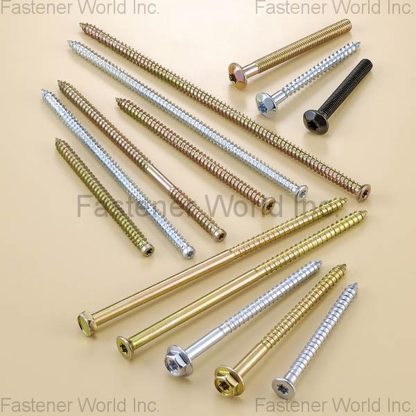 S&T FASTENING INDUSTRIAL CO., LTD.  , Window (Concrete) Screw, Inviolate Screw Hammer Head, Special Wood Screw , Wood Screws