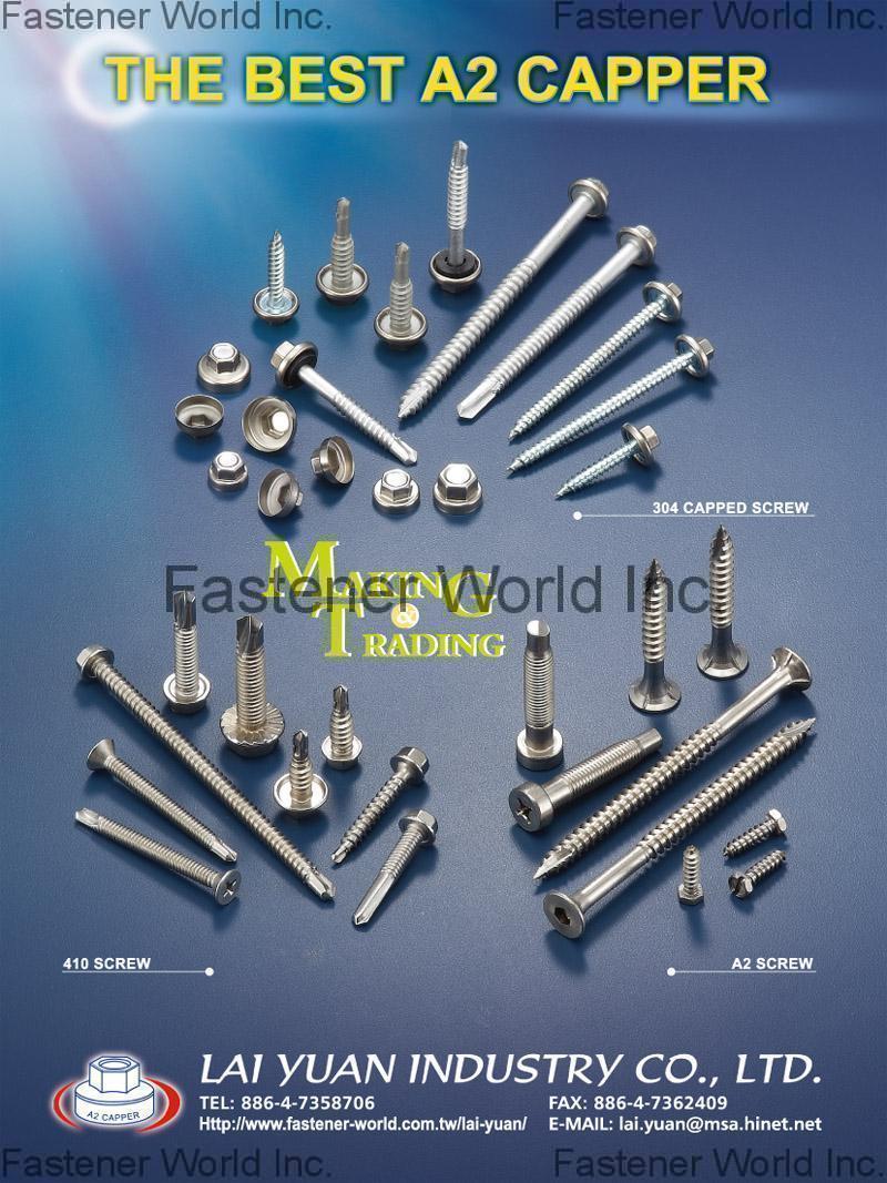 LAI YUAN INDUSTRY CO., LTD.  , SELF DRILLING SCREWS , Self-drilling Screws