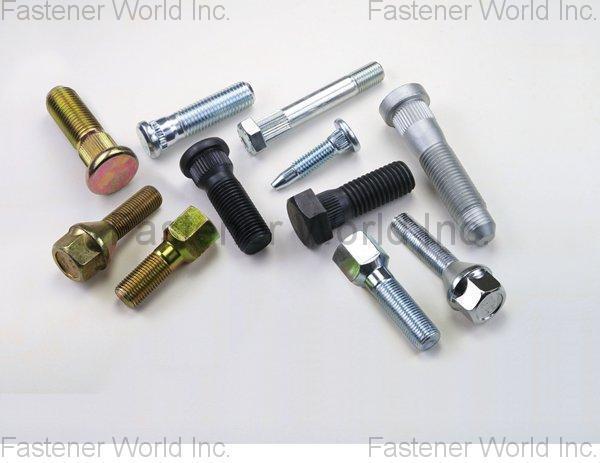 KEY-USE INDUSTRIAL WORKS CO., LTD  , KNURLED SHANK BOLT , Knurled Head Screws