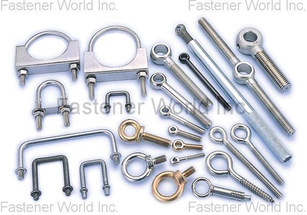 SHUN DEN IRON WORKS CO., LTD.  , EYE BOLTS, U BOLTS & CLAMPS , U Bolts