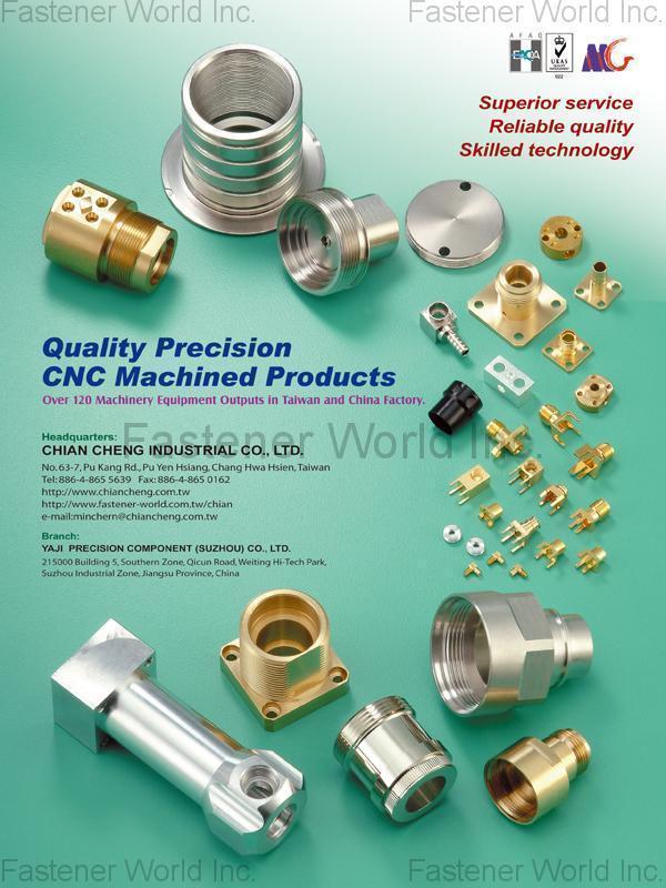MING CHENG PRECISION CO., LTD. , Precision auto parts,Machined Components-turning parts,Precision shaft,RF and Optical Fiber Connectors,Precision Milling parts,Electronic components , Cnc Controllers For Machine Tools And Industrial Machinery