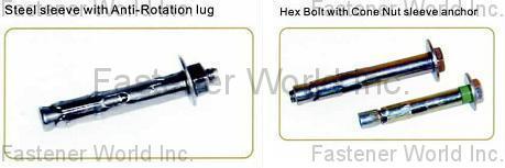 KING CENTURY GROUP CO., LTD. , Sleeve Anchor , Sleeve Anchors