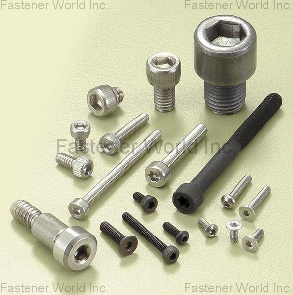 SCREWTECH INDUSTRY CO., LTD.  , FULL RANGE OF HEX SOCKET SCREWS , Hexagon Head Cap Screws