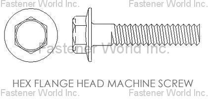 瑞滬企業股份有限公司  , Flange Bolt , 凸緣螺栓