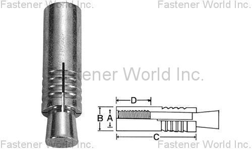 ANCHOR FASTENERS INDUSTRIAL CO., LTD.  , CUT ANCHORS , Cut Anchors