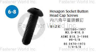EAGLE METALWARE CO., LTD. , Hexagon Socket Button Head Cap Screws , Button Head Socket Cap Screws