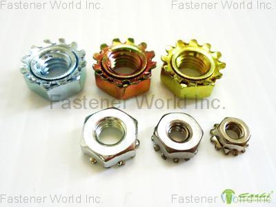 CASHI COMPONENTS CORP.  , Hex Nuts With Lock Washer , Hex Nuts With Conical Washers