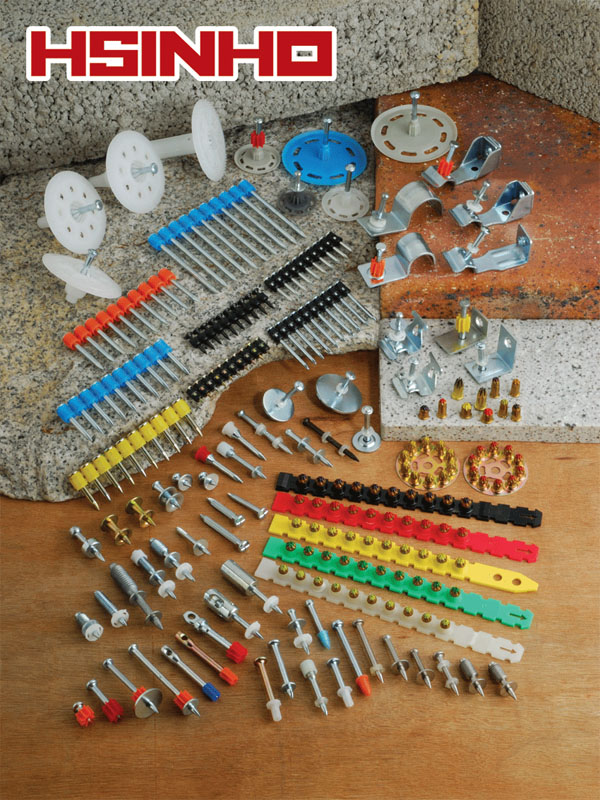 Hsin Ho Mfg. Co., Ltd. , DRIVE PINS, GAS NAILS, MASONRY NAILS , Masonry Nails