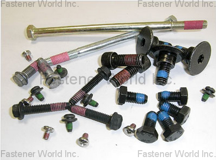 INTERNATIONAL FASTENERS INDUSTRIAL CO., LTD.  , PATCHED SCREWS , Screws