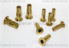 J. T. FASTENERS SUPPLY CO., LTD.  , Plus Nuts , Brass & Bronze Rivets