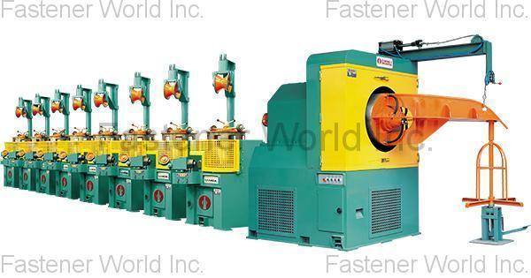 CHENG I WIRE MACHINERY CO., LTD. , SINGLE DECK-TYPE CONTINUOUS WIRE DRAWING MACHINE , Wire Drawing Machine