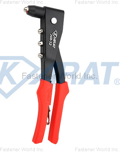 KARAT INDUSTRIAL CORPORATION  , HR-12 Patented Professional Hand Riveter , Hand Riveters