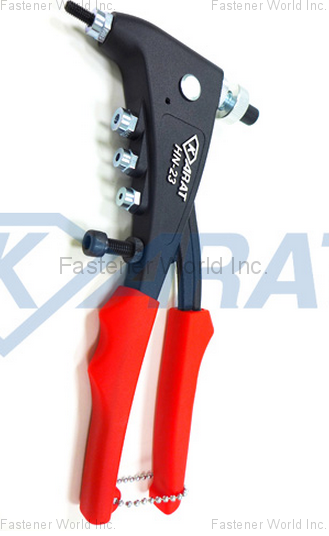 KARAT INDUSTRIAL CORPORATION  , HN-23 Patented Professional Hand Rivet Nut Tool / Rivet Bolt Tool , Hand Rivet Tools, Hand Rivet Nut/rivet Bolt Tools, Air Hydraulic Rivet