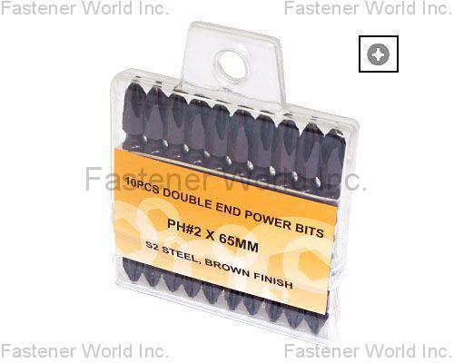 MR. DUCK TOOLS ENTERPRISE CO., LTD. , 10-pcs 65L Double-end Screwdriver Bits , Screwdriver Bits