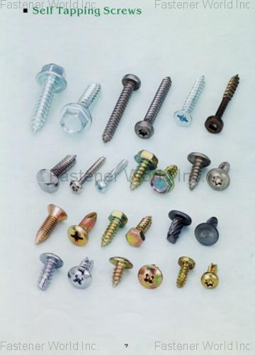 PENGTEH INDUSTRIAL CO., LTD.  , Self Tapping Screws , Self-Tapping Screws