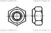 SIN HONG HARDWARE PTE. LTD  , HEX NYLON LOCK NUT , Nylon Insert Nuts