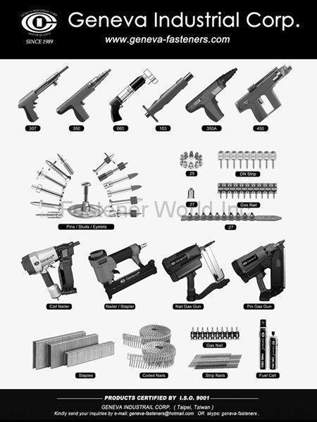 REDWOOD INDUSTRIAL CO., LTD.  , Air Tools, Gas Tools, P.A. Tools, Fasteners, Fixings , Powered Hand Tools