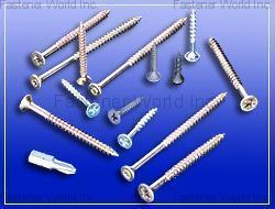 WAYNETEL INDUSTRIAL CO., LTD.  , CHIPBOARD SCREWS DRYWALL SCREWS, DECK SCREWS DEEP THREAD SCREWS , Chipboard Screws