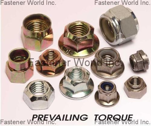 FASTENER JAMHER TAIWAN INC.  , Prevailing Torque , Prevailing Torque Nuts
